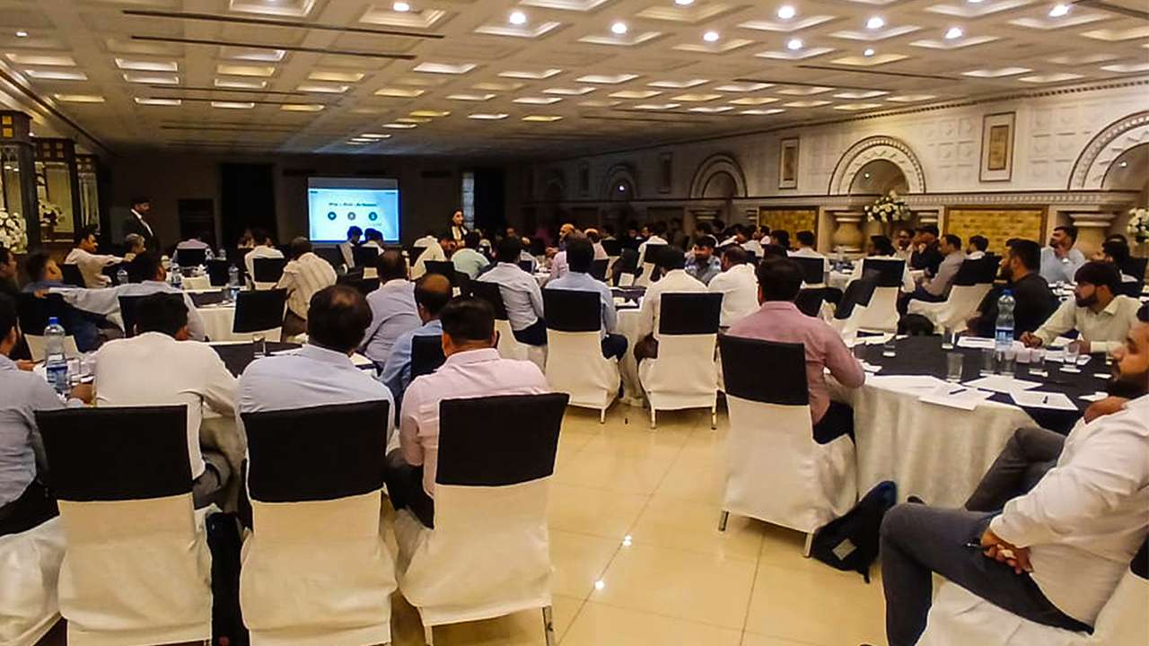 Abbott employees attending mental health awareness session in Lahore hosted by MedIQ Smart Healthcare