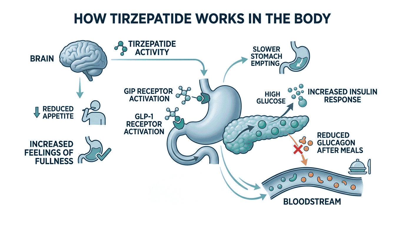 How Does Tirzepatide Work for Weight Loss
